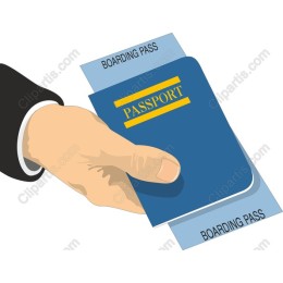 Travel Passport and Boarding Pass