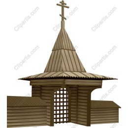 Rustic Wooden Church