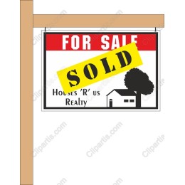 Sold Sign - Real Estate Marketing Graphics