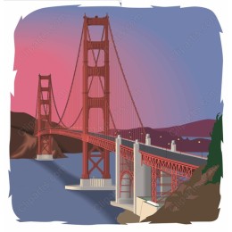 Golden Gate Bridge Sunset