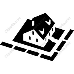 Stylized House with Road