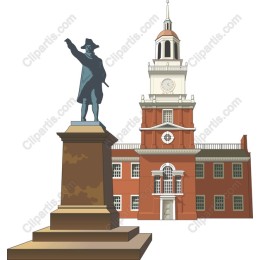 Historical Statue and Building