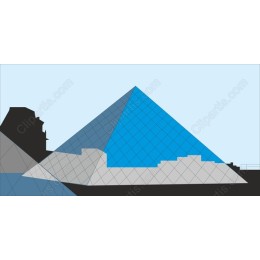 Geometric Pyramid - Modern Minimalist
