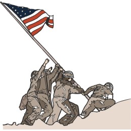 Raising the Flag
