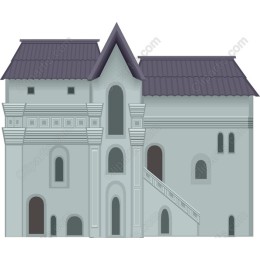 Elegant Historical Architecture Drawing