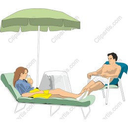 Poolside Relaxation