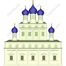 East European Blue Dome Architecture