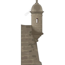 Vintage Stone Fortification Tower