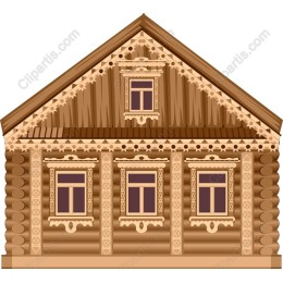 Rustic Traditional Wooden House
