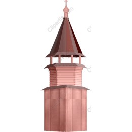Rustic Church Tower