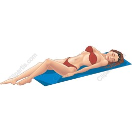 Serene Summer Sunbather