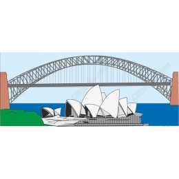 Sydney Opera House and Harbour Bridge