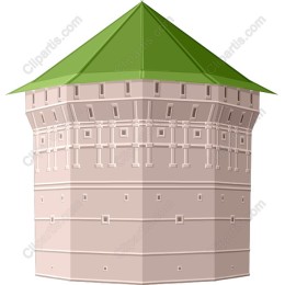 Historic Tower with Green Roof