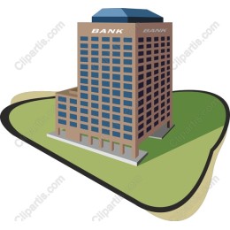 Modern Bank Building