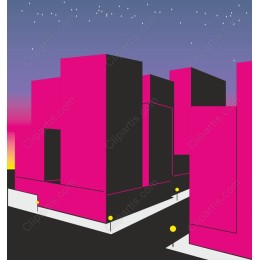 Vibrant Urban Cityscape