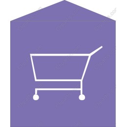 Minimalist Shopping Cart Icon
