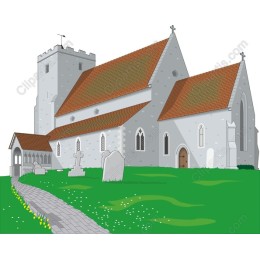 Charming Countryside Church