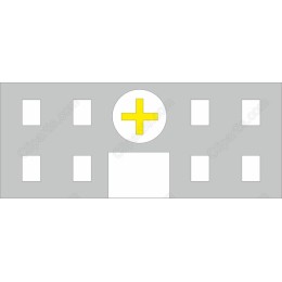 Hospital Building Graphic