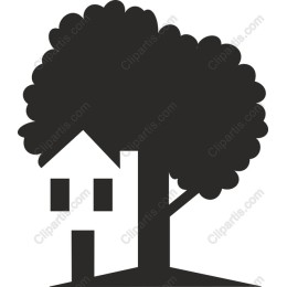 “Minimalist House and Tree”