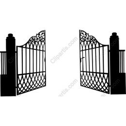 Ornate Double Gates