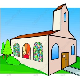 Vibrant Stained Glass Church