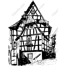 Half-Timbered House