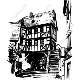 Charming Half-Timbered House