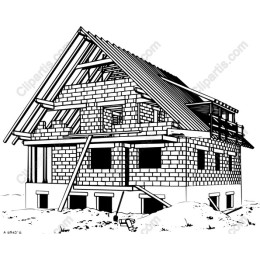 House Under Construction