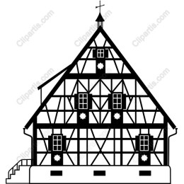 Traditional Timber-Framed House