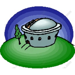 Whimsical Dome Building