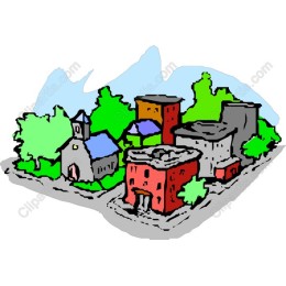 Colorful Cityscape