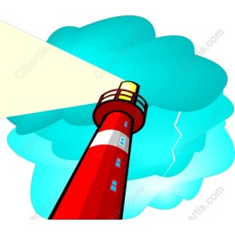 Vibrant Lighthouse