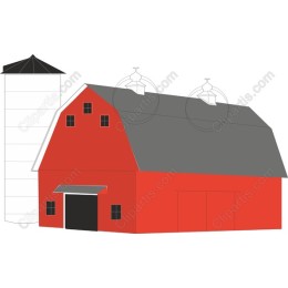 Classic Red Barn