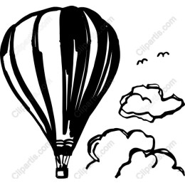 Whimsical Hot Air Balloon