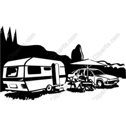 Vintage Camping Adventure