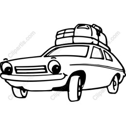 Whimsical Vintage Car