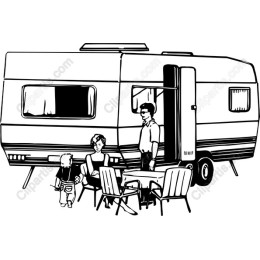 Vintage RV Family