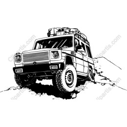 Adventurous Off-Road Vehicle
