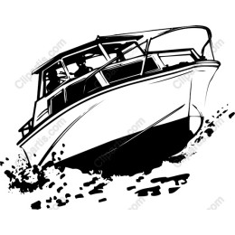 Speeding Boat