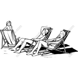 Vintage Beach Relaxation