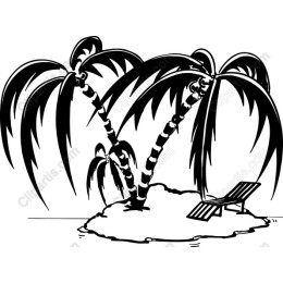 Tropical Paradise Palm Trees