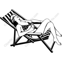 Summer Vibes - Woman in Bikini