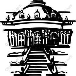 Elegant Architectural Line Art