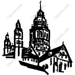 Elegant Architectural of Church Towers