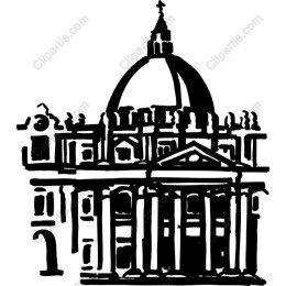 Classic Stately Dome (Black and White)