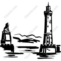 Lighthouse & Lion Statue