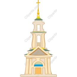 Elegant Church Spire