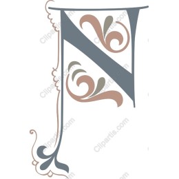 Elegant Floral Letter 'N'