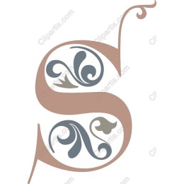Floral Elegance Letter