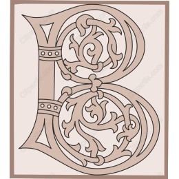 Ornate Letter B